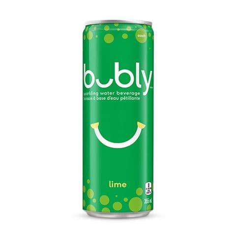 Bubly Lime Sleek 355ml