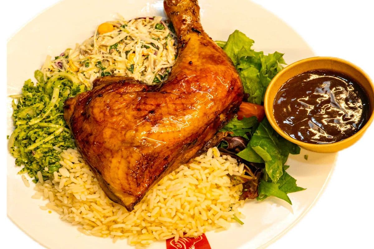 Salad Rice Chicken Meal