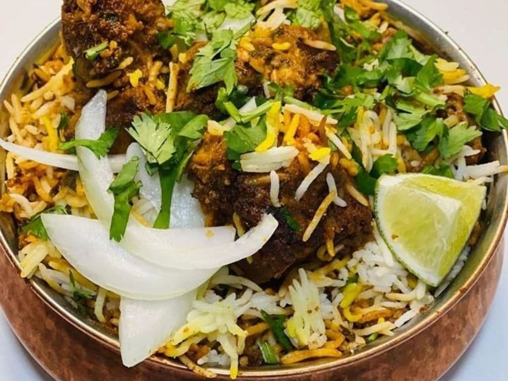 Ghee Roast Lamb Biryani