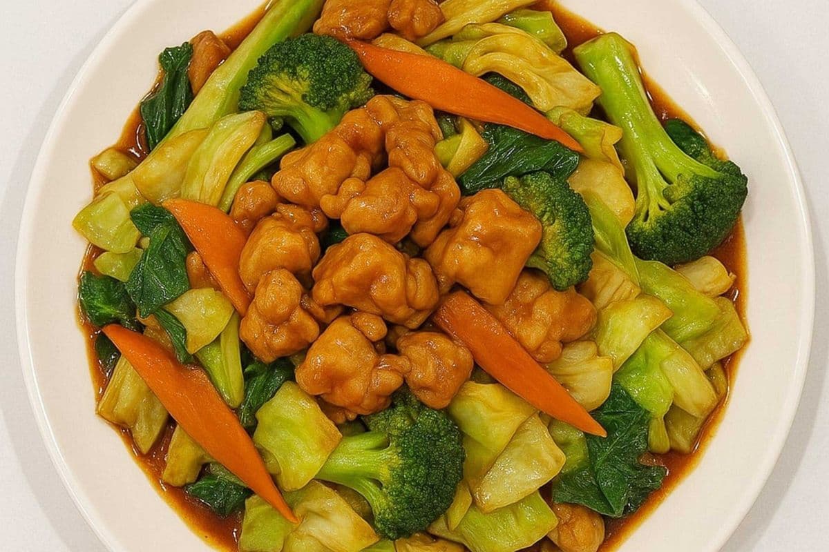 C6. Chicken and Mixed Vegetables - 什菜雞丁