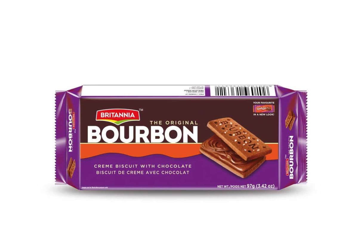 Britannia THe Original Bourbon Creme Biscuit With Chocolate