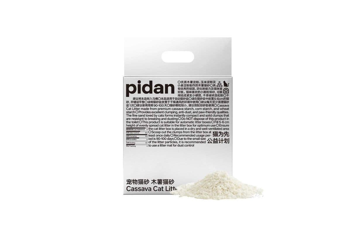 Pidan Cassava Cat Litter, 2.4 kg