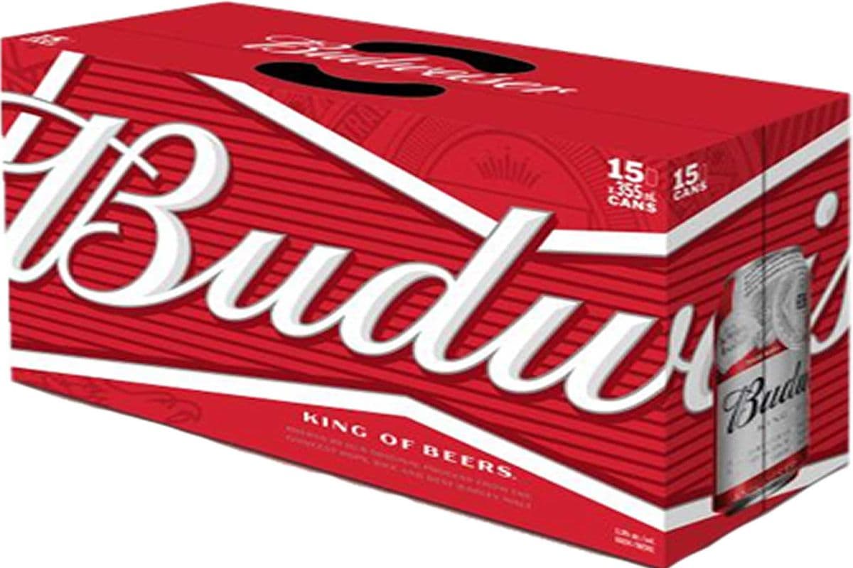 Budweiser (15 x 355 ml Cans)