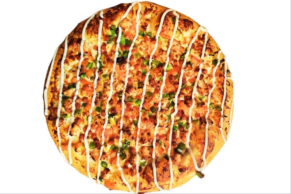 12. Ranch Chicken Bacon Pizza