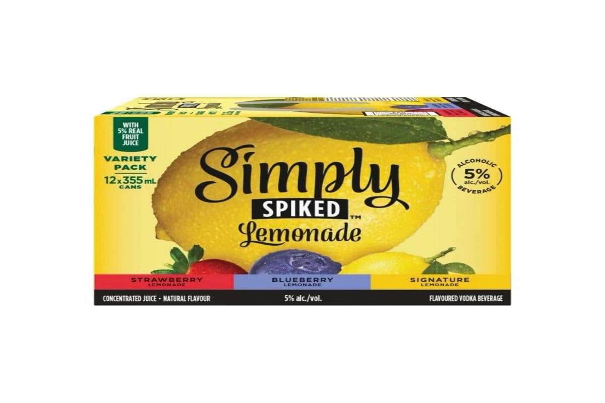 SIMPLY SPIKED LEMONADE VARIETY PACK12X355ML (1 x 355ML)