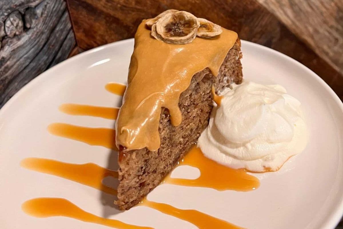 Banana Caramel Cake