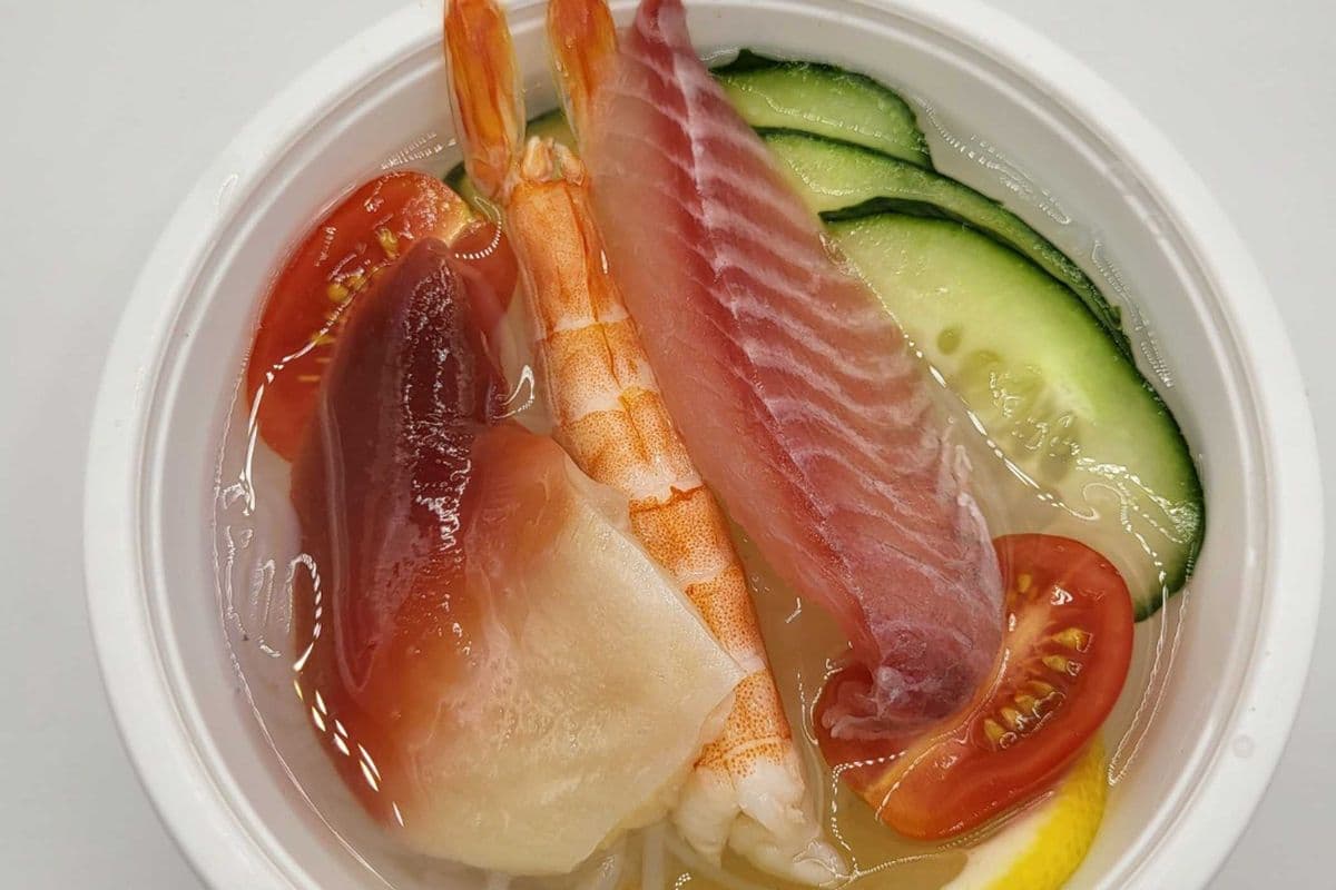 Seafood Sunomono