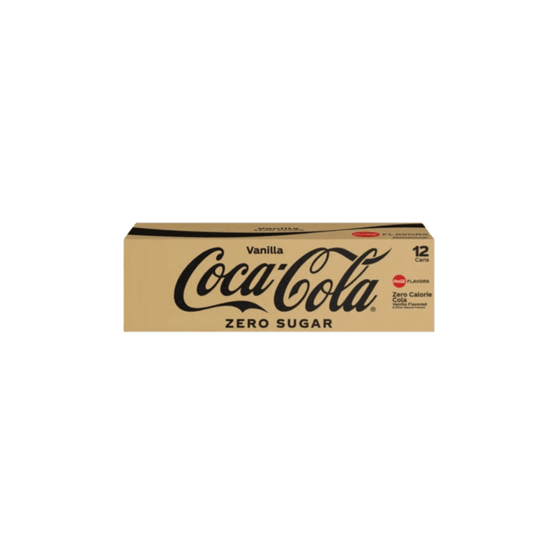 Coca-Cola Vanilla Zero – USA (12-pack)