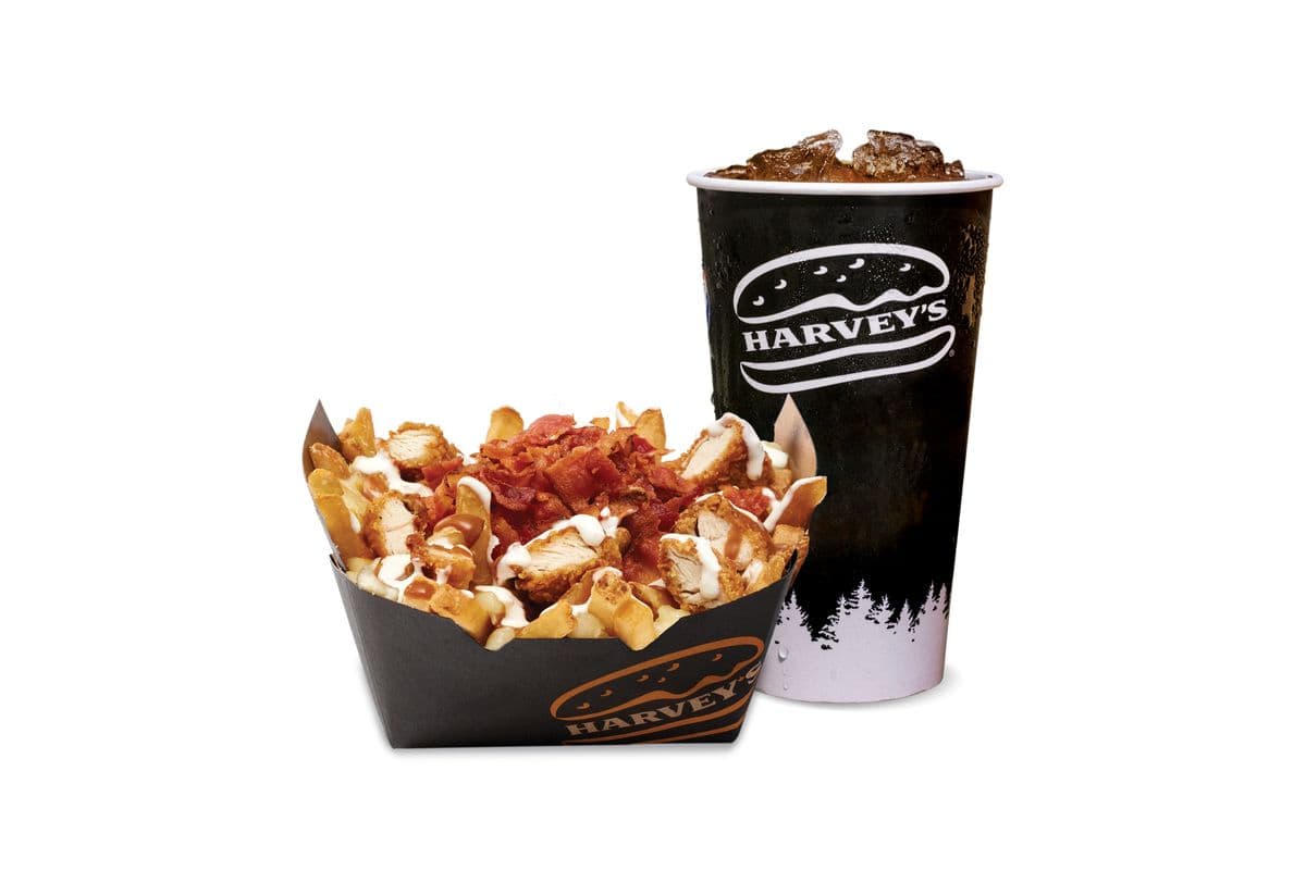 Regular Chicken Bacon Ranch Poutine Combo