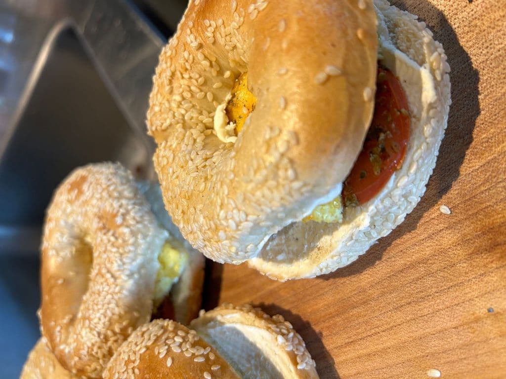 Veggie Breakfast Sandwich