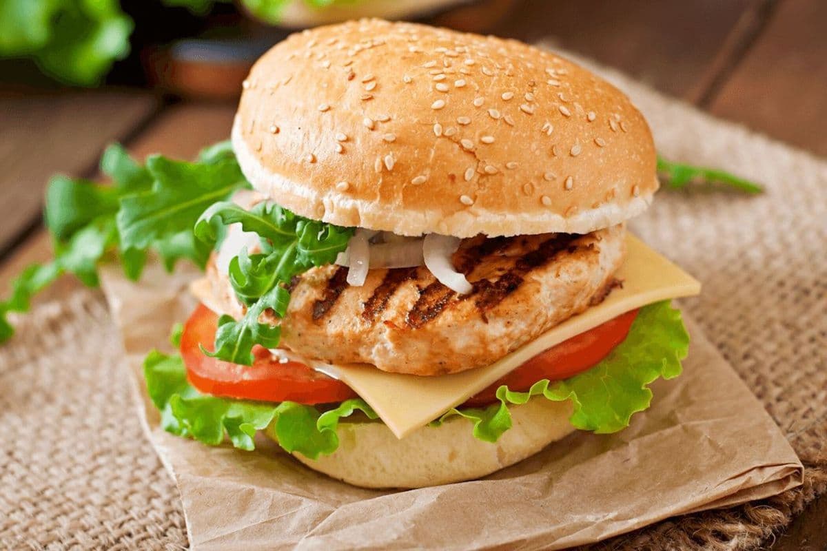 Chicken Burger Combo