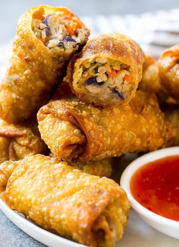 2 Egg Rolls poulet / 2 Chicken Egg Rolls