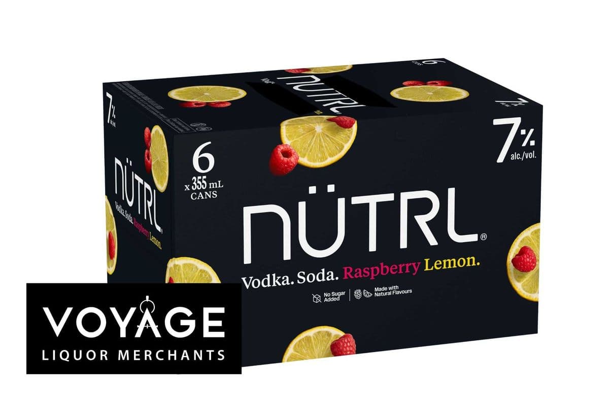 Nutrl 7 Raspberry Lemon (6 x 355ml)