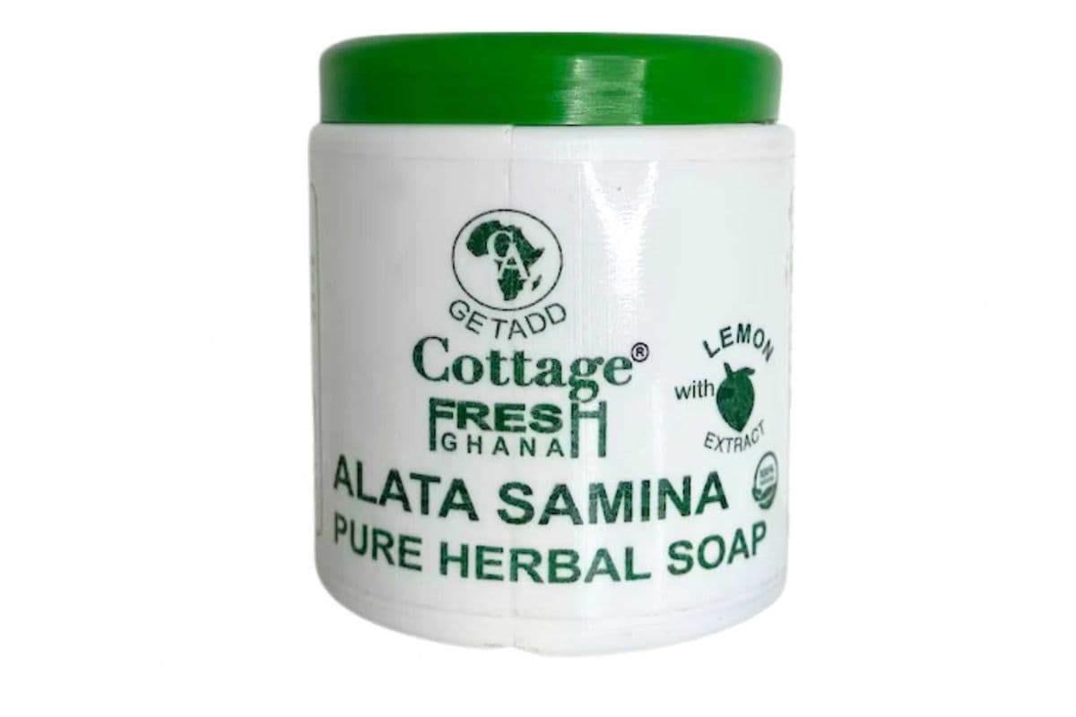 Cottage Fresh Ghana Alata Samina Pure Herbal Soap with Lemon Extract