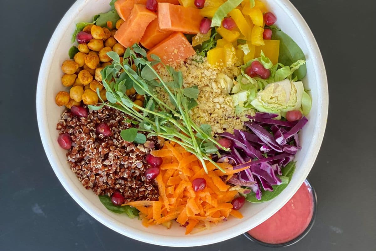 Rainbow Quinoa Solbowl