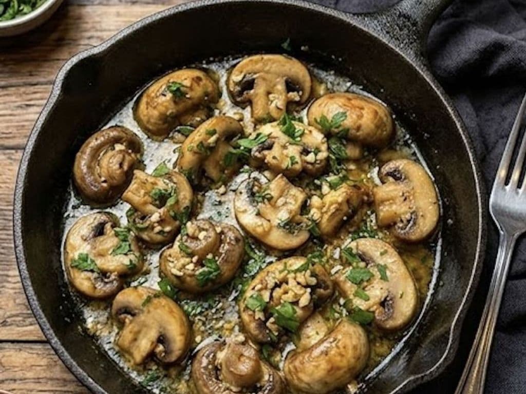 Butter Garlic Mushroom