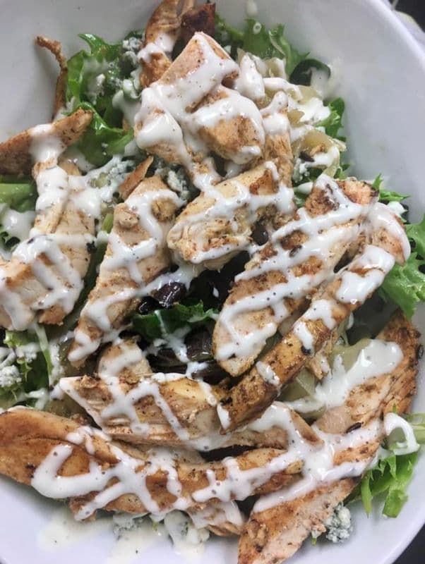 Black and Blue Chicken Salad