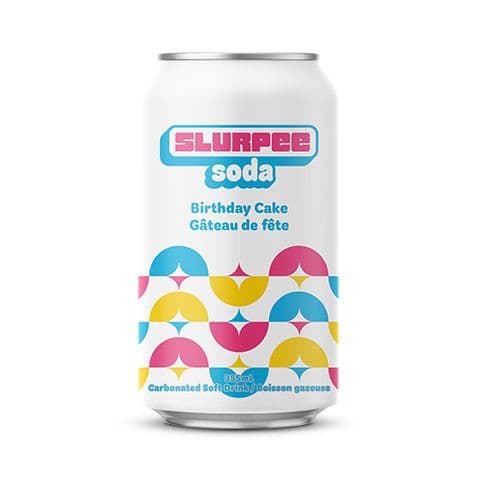 7-Select Slurpee Sodas - Birthday Cake 355ml