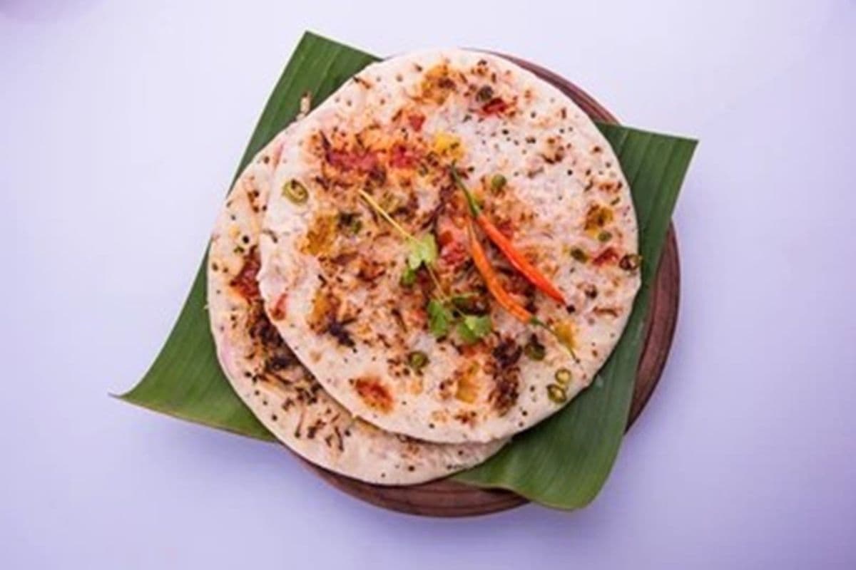 Chilli Onion Tomato Uttappam