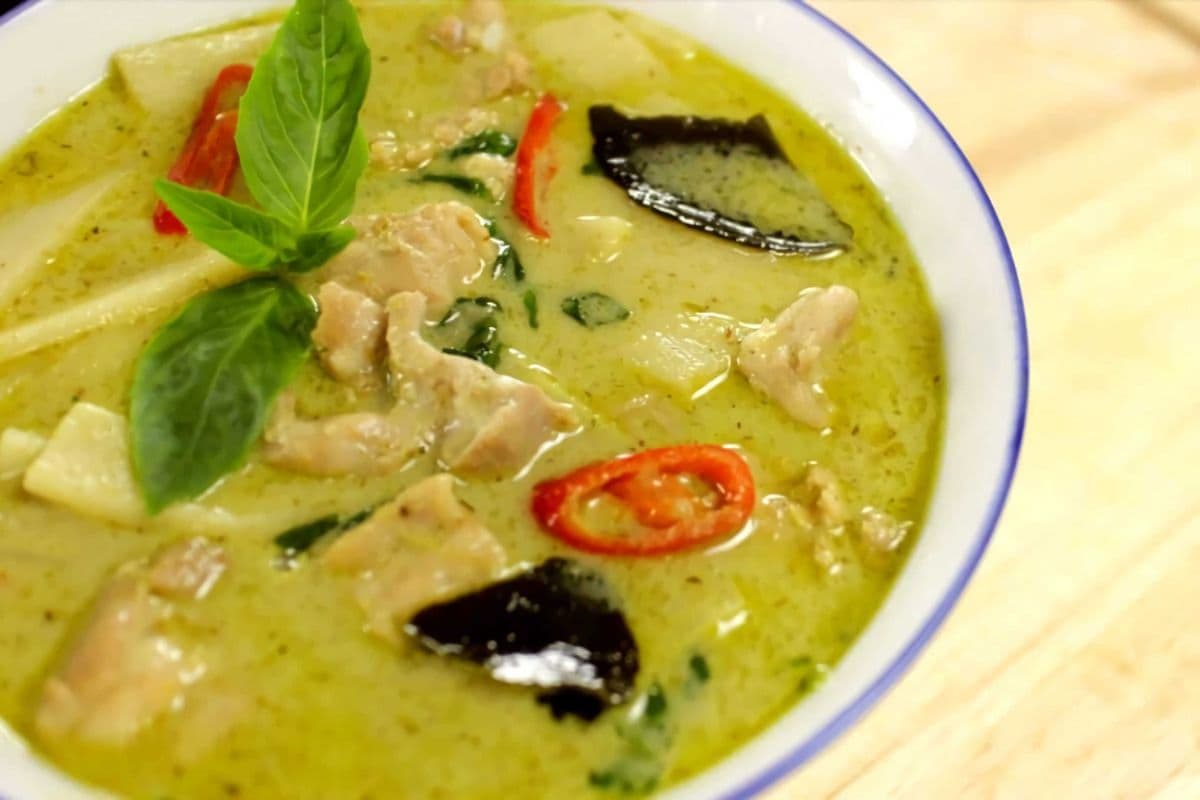 Green Curry Chicken(not Spicy)