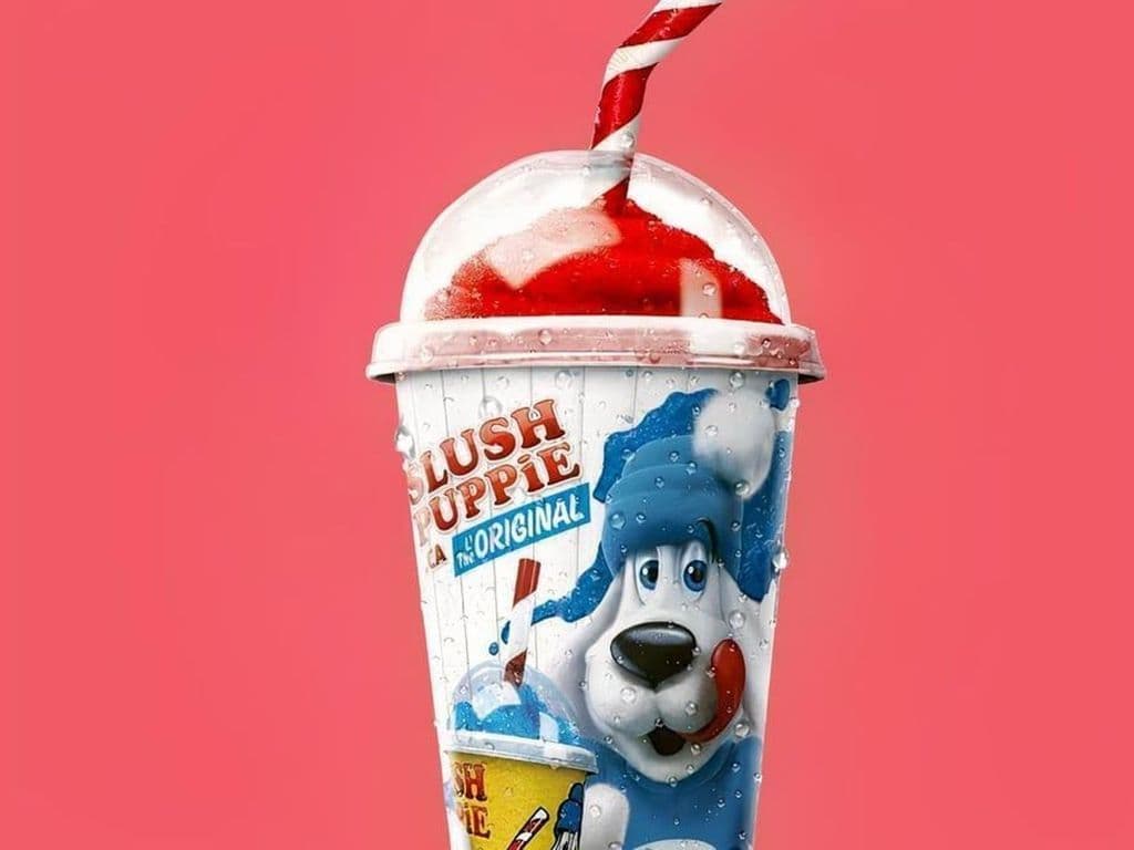 Medium Strawberry Kiwi Slush Puppie