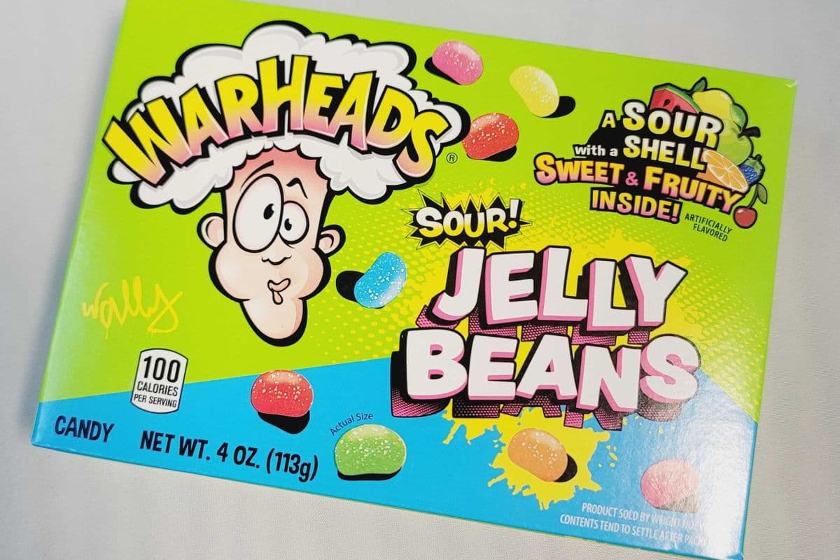 Warheads Sour! Jelly Beans (113g)