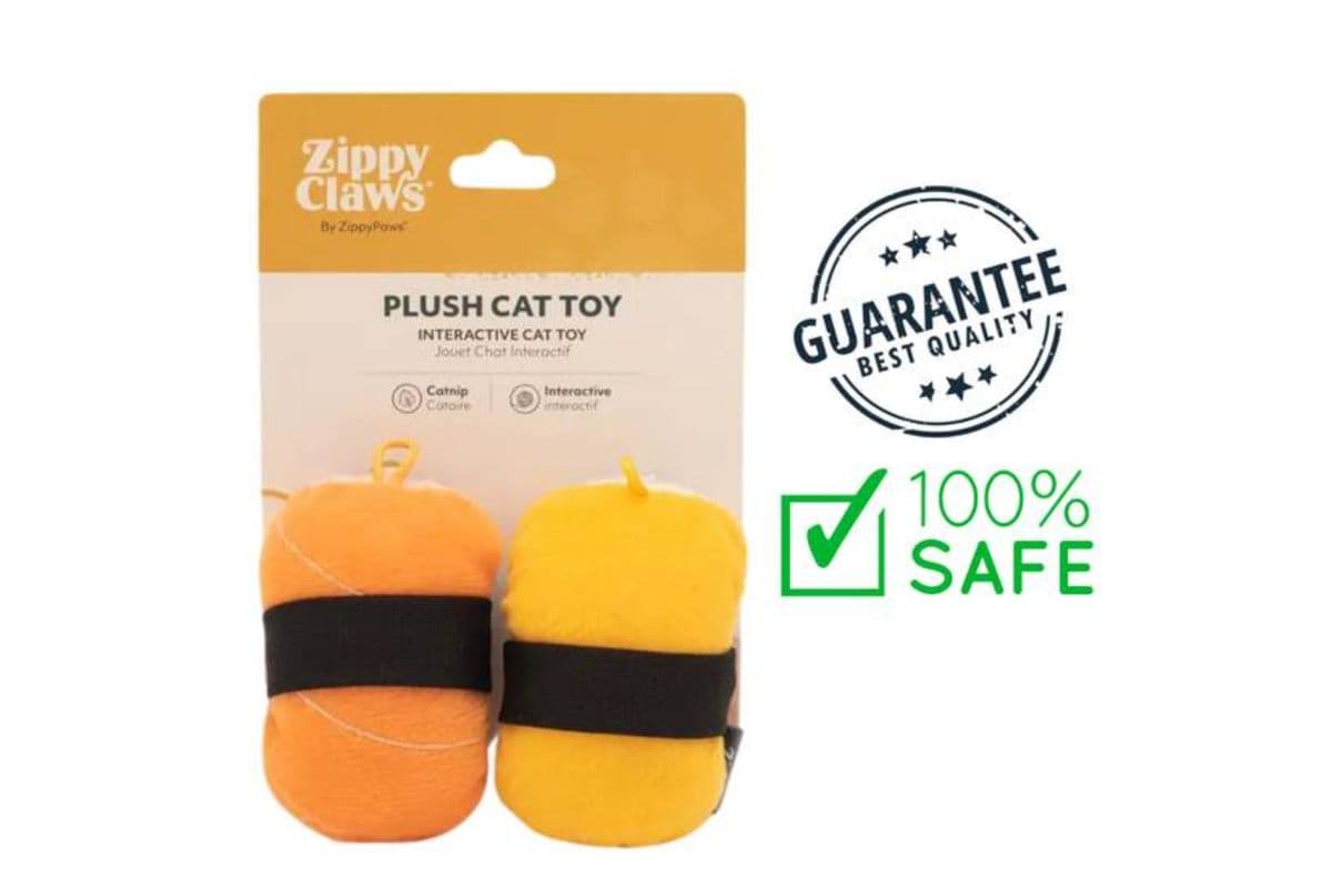 ZippyClaws - NomNomz Sushi Cat Toy
