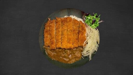 Curry pork rice bowl