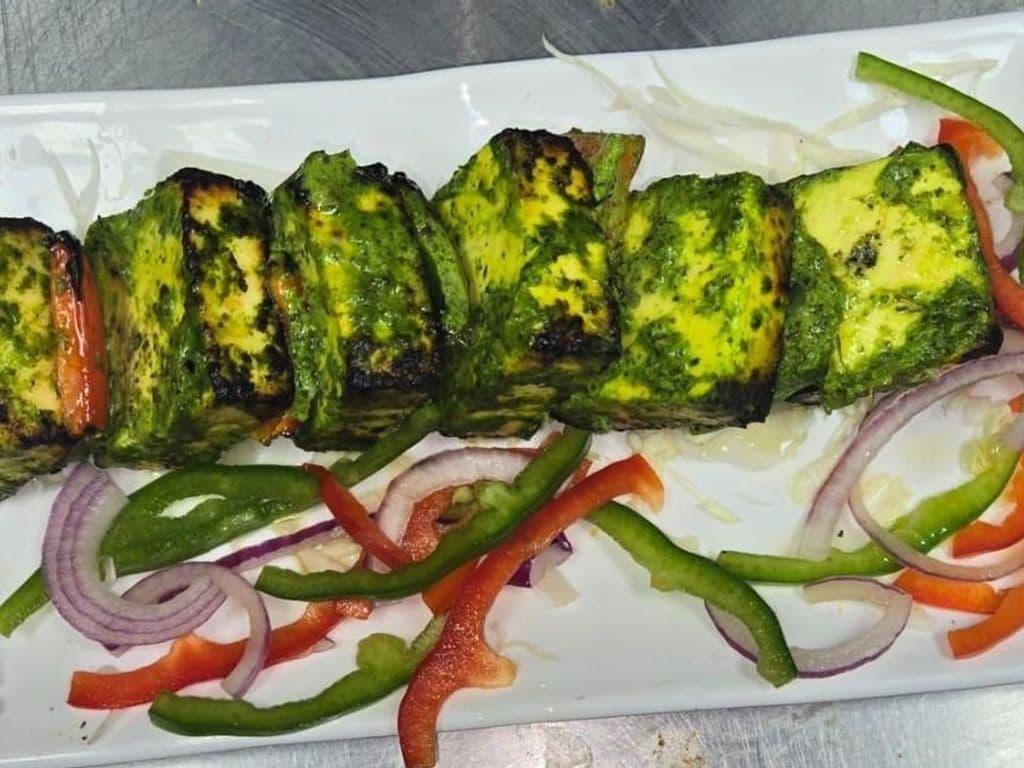 Haryali  Paneer  Tikka