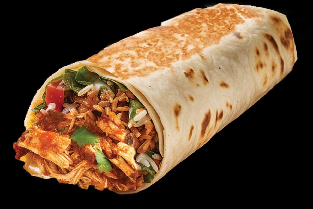 Chicken Tinga Burrito