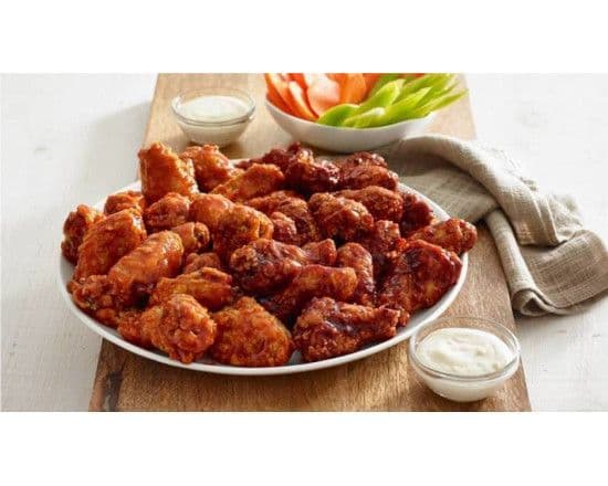 3LB Wings & LARGE Fries
