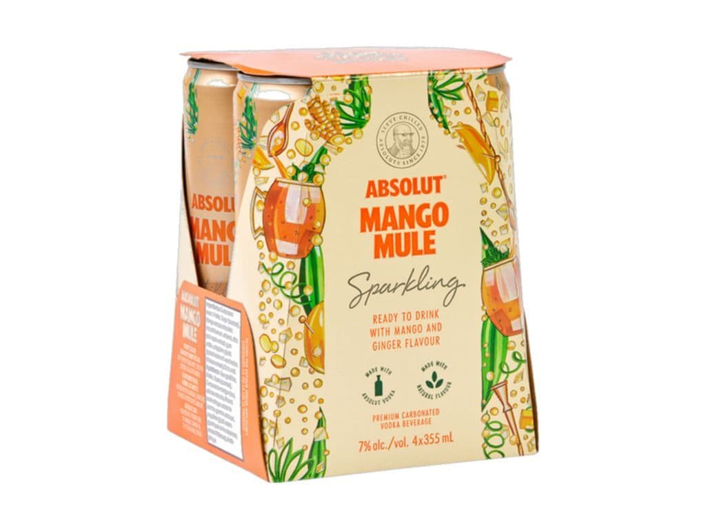 Absolut - Mango Mule Cocktail 4pk