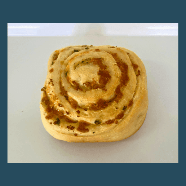 Sausage, Cheese and Green Onion Savoury