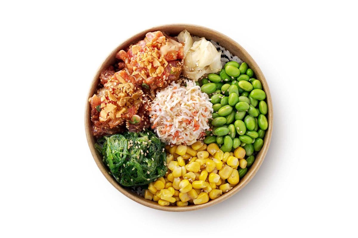 [Limited-time] Golden Garlic Miso Ahi Tuna Bowl