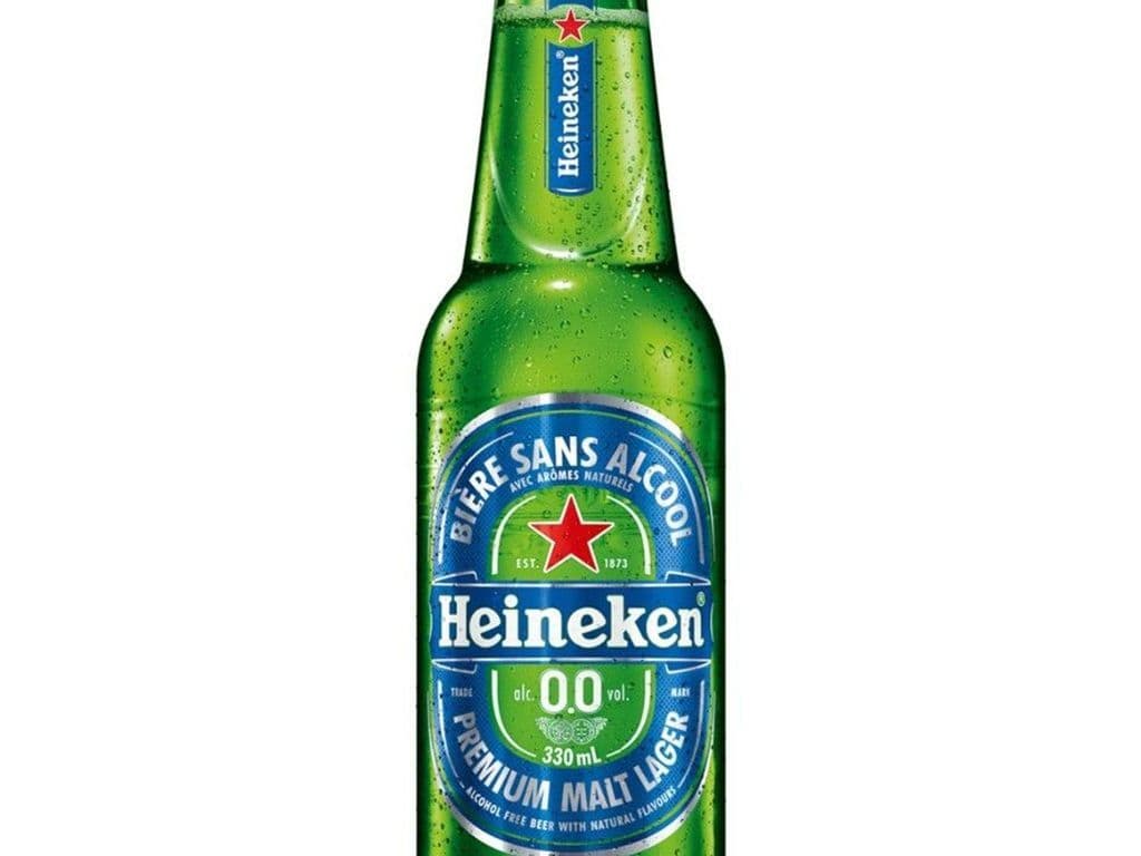 Heineken 0.0 Bottle (330mL Non-Alcoholic)
