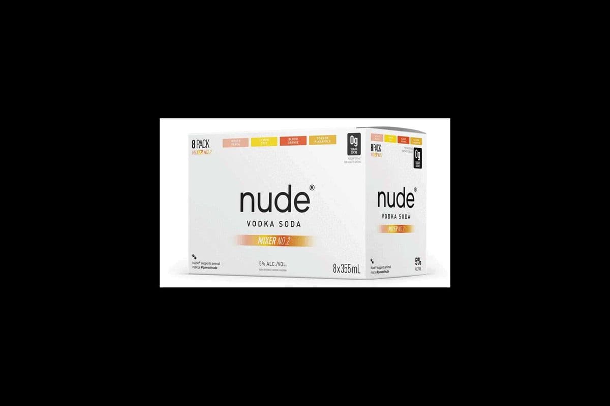 NUDE VODKA SODA MIXER NO.2 - 8CANS (8*355ML) (8 x 8*355ML)