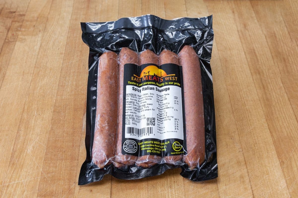 Italian Sausage (Spicy) (Pack of 5) (580 g)