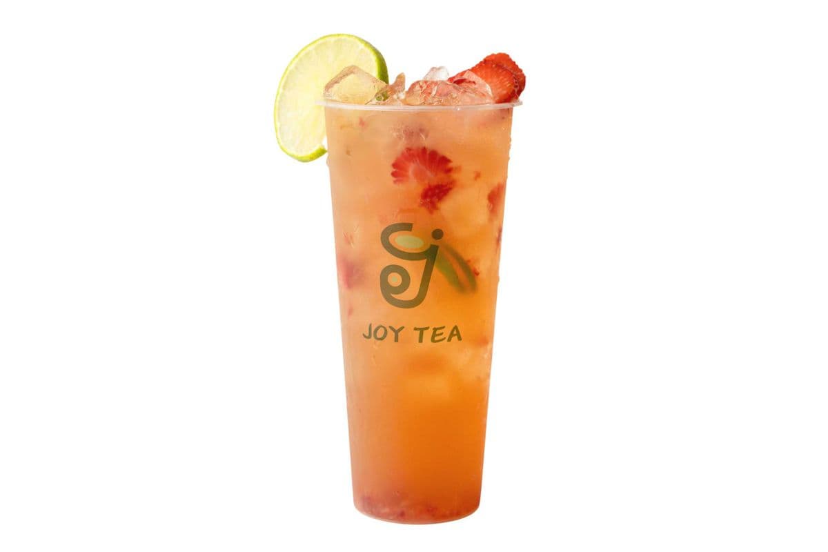 C5. Iced Strawberry and Lime Tea