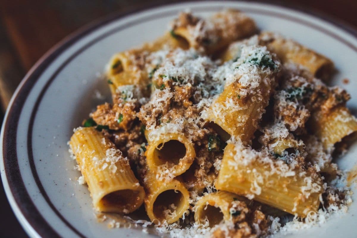 Rigatoni Bolognese