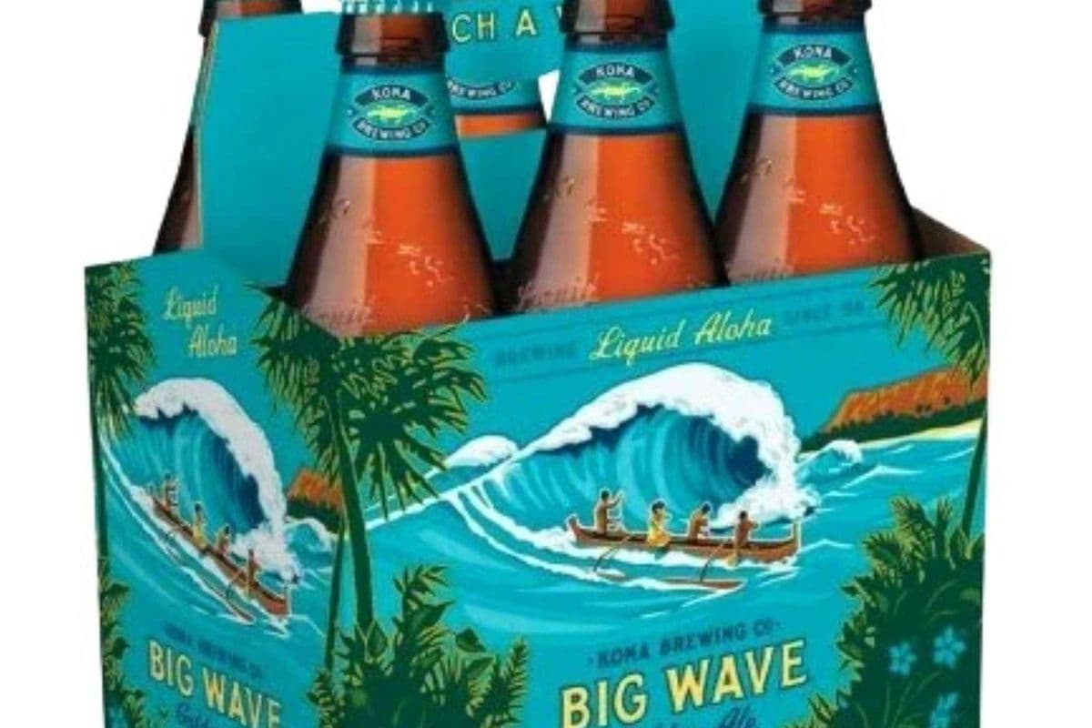Kona Golden Ale, 6pk-355ml bottles beer (4.4% ABV) 6 ct (1 x 355 ml)