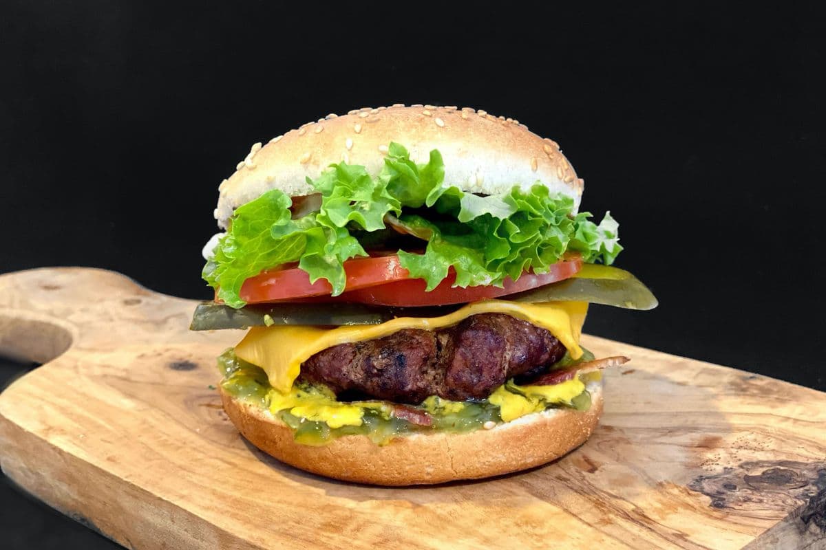 Burger Cheese Garnie