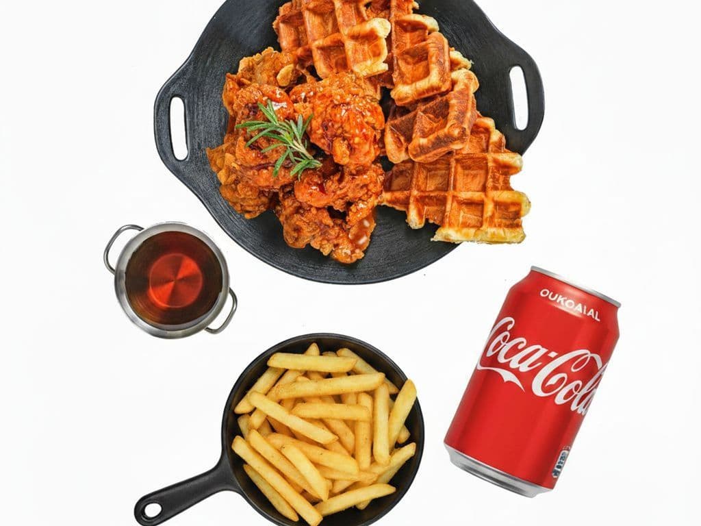 WAFFLE COMBO Extra Spicy