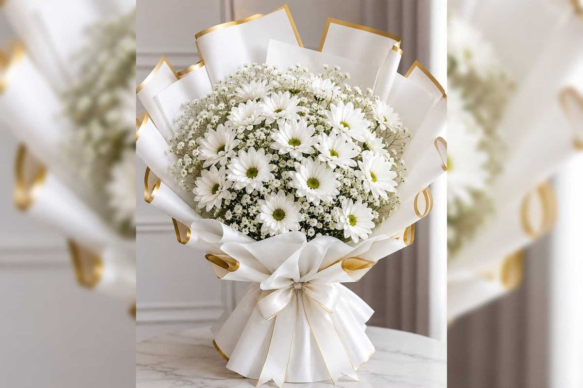 White Flower Bouquet