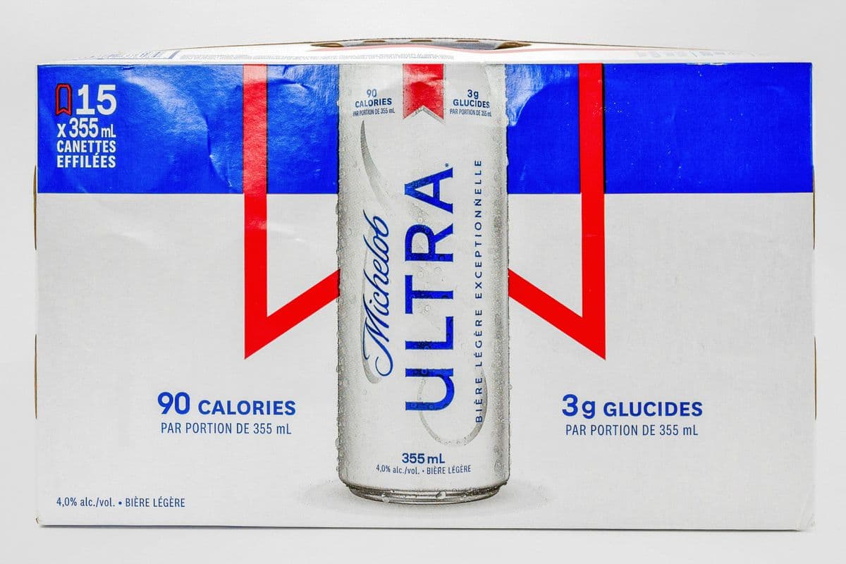 801200. Michelob Ultra (15 Cans) (15 x cans)