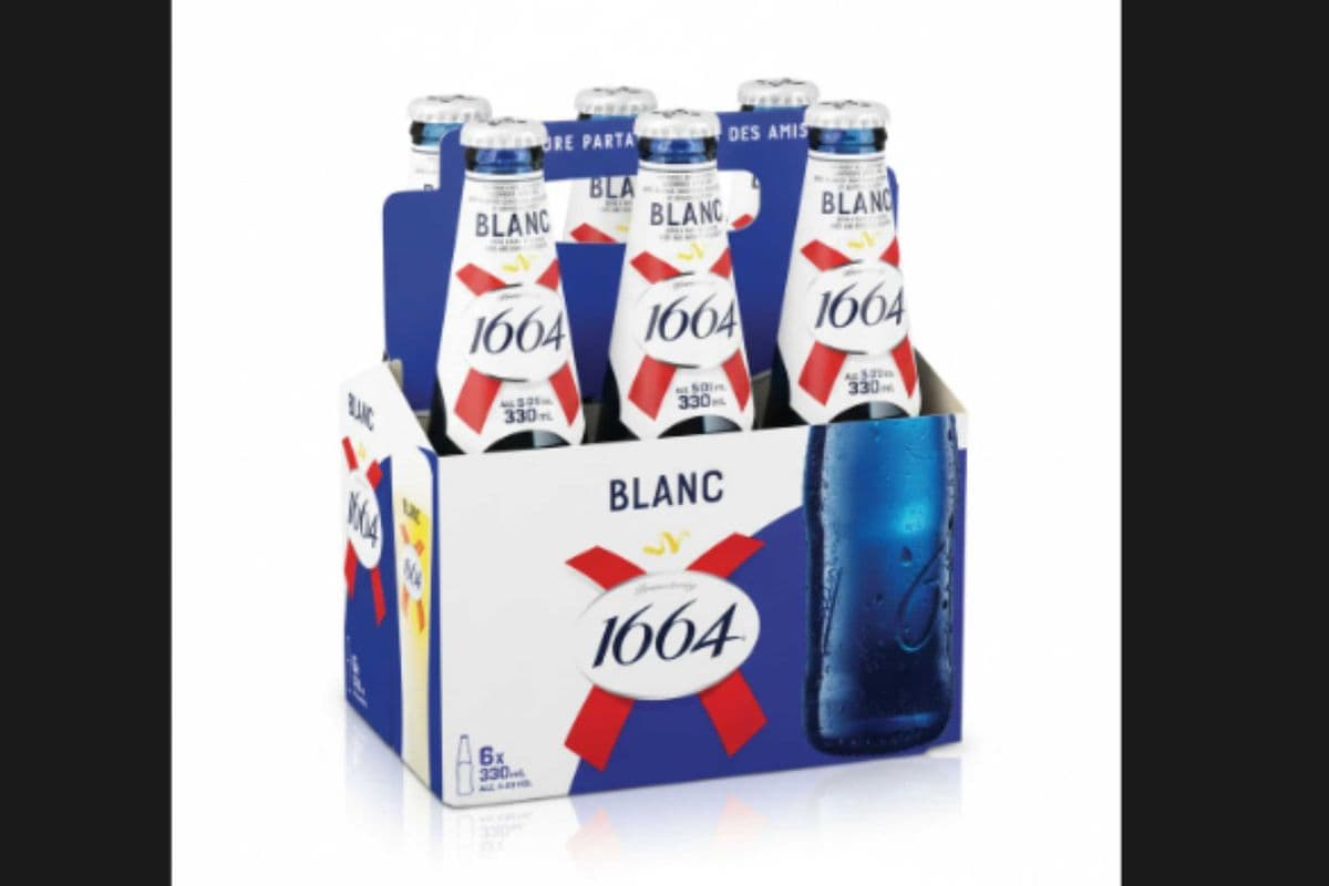 KRONENBOURG BLANC 1664 6BOTTLES ($3.00 OFF) (6 x 330ML)