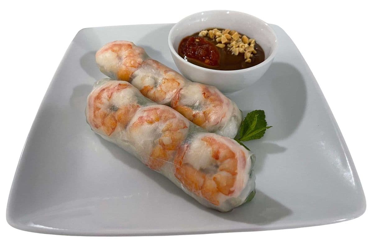 A1. Shrimp and Pork Fresh Rolls (2 rolls)