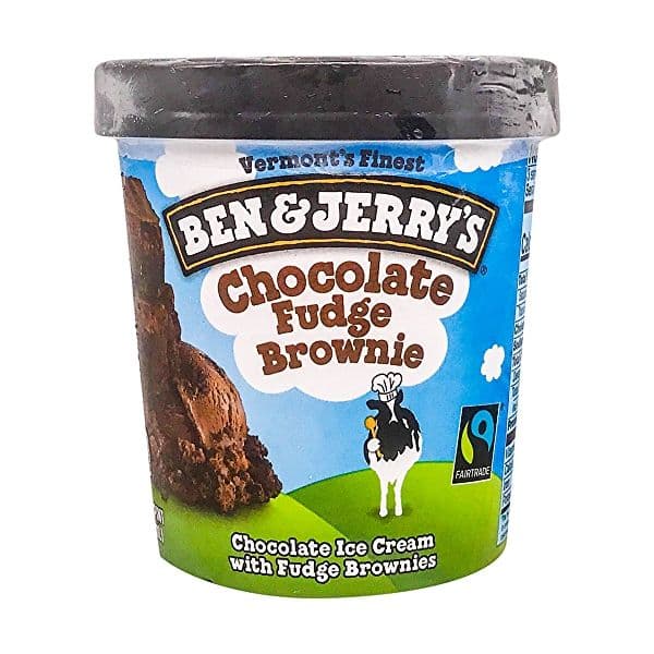 Ben and Jerry's Chocolate Fudge Brownie Ice Cream