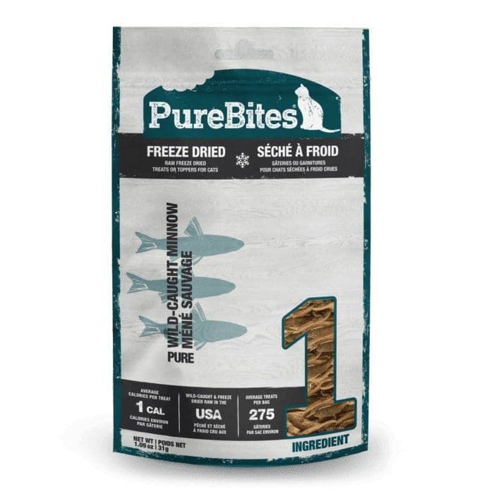 PureBites Freeze Dried Minnow Cat Treats 31g