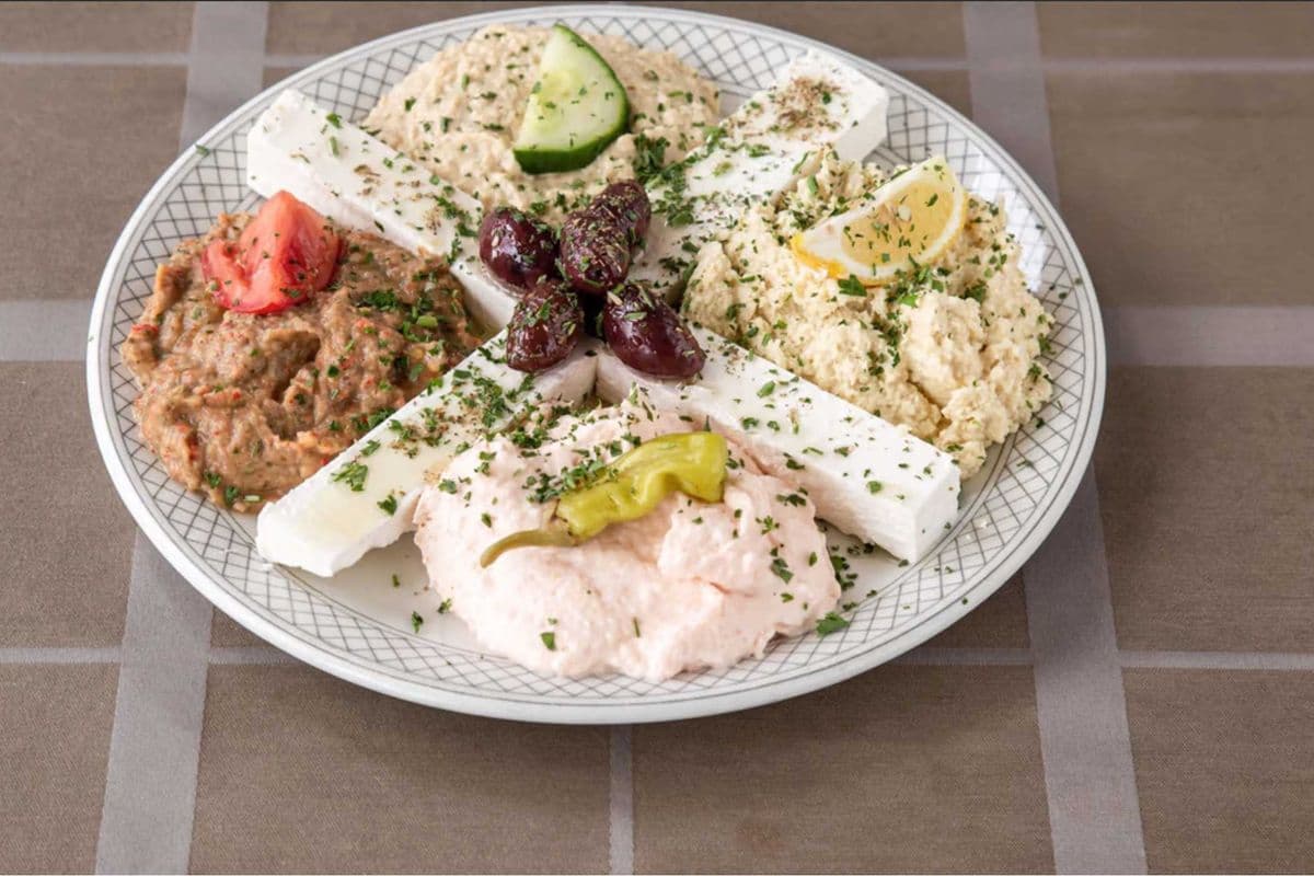 Cold Mezethes Platter