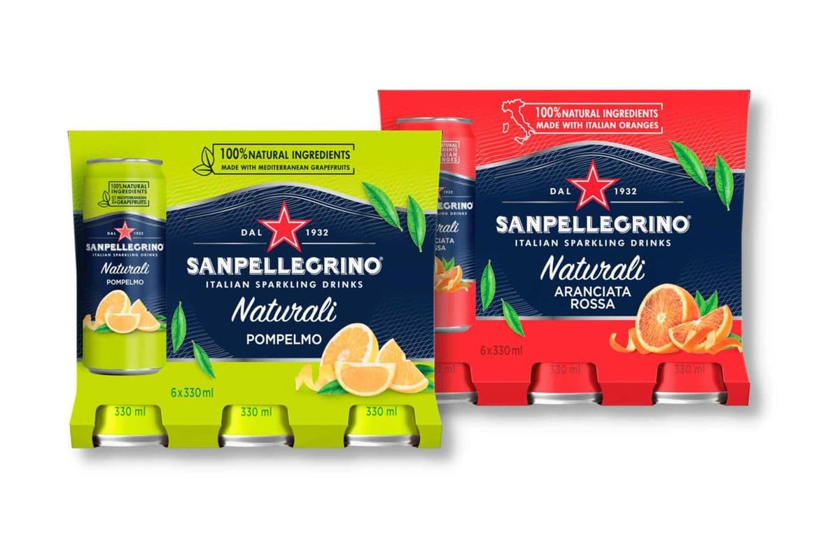 San Pellegrino Sparkling Drinks (6 X 355 ml)
